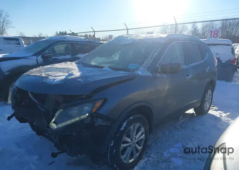 2016 Nissan Rogue Sv from USA, damaged, VIN KNMAT2MV1GP638241